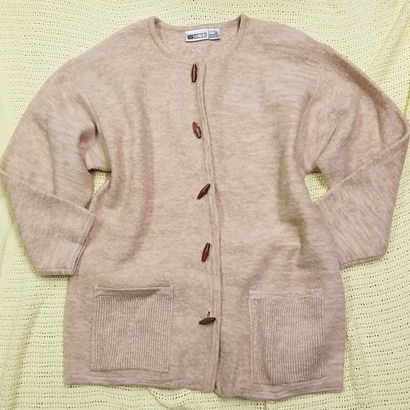 Vintage Sweaters - 1996 Vintage Wool Cardigan Sweater